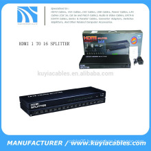 1*16 Ports Hdcp Hdmi Splitter Amplifier Ver 1.4 Metal Box for Full Hd 1080p 3d